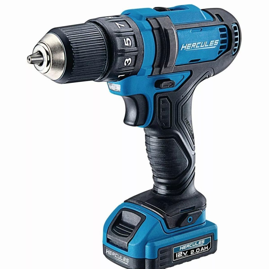 Power Tools Hercules | Hercules 12V Cordless 3/8 In. Compact Drill/Driver Tool Only