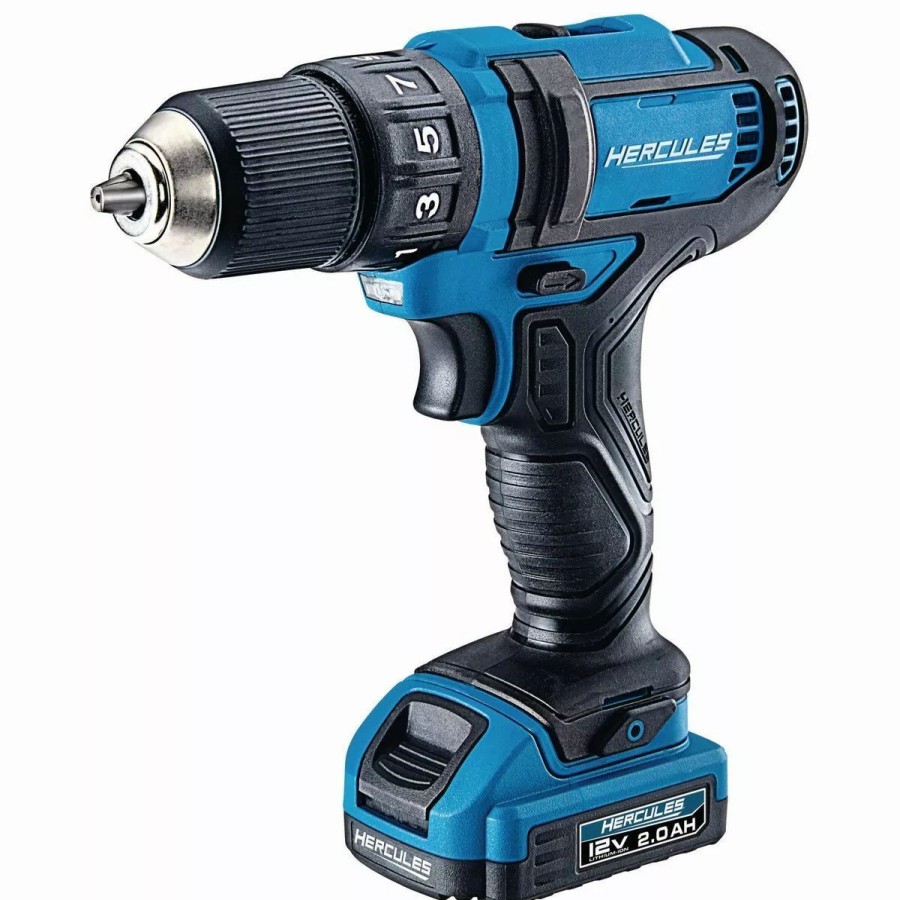 Power Tools Hercules | Hercules 12V Cordless 3/8 In. Compact Drill/Driver Tool Only