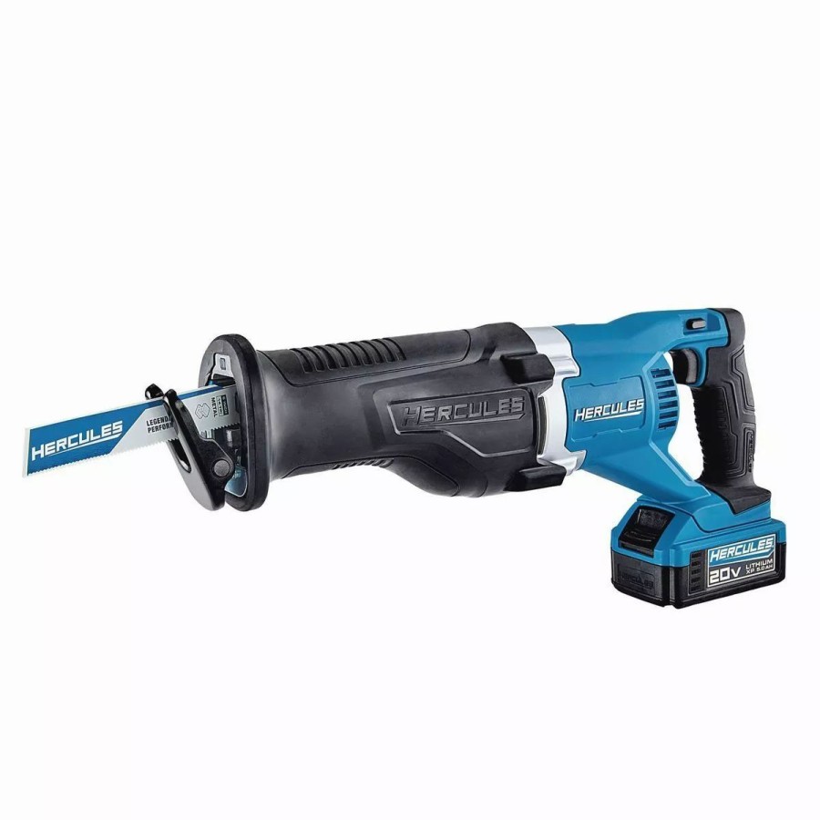 Power Tools Hercules | Hercules 20V Cordless Reciprocating Saw Tool Only