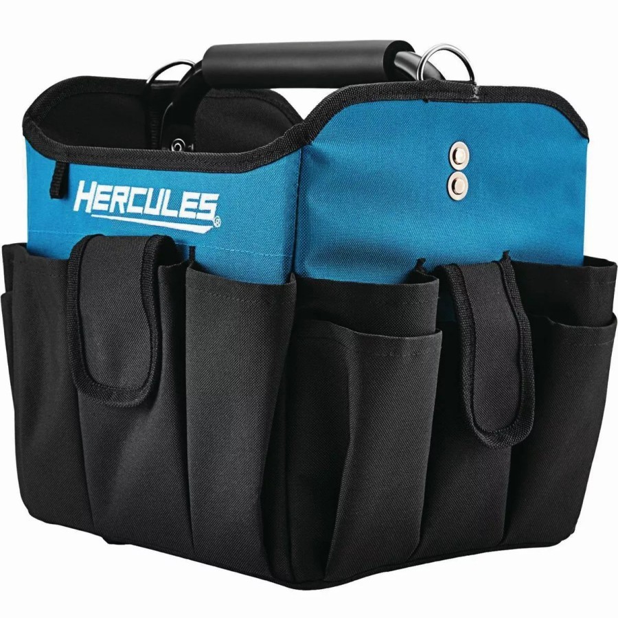 Tool Storage & Organization Hercules | Hercules 10 In. Tool Tote With 22 Pockets