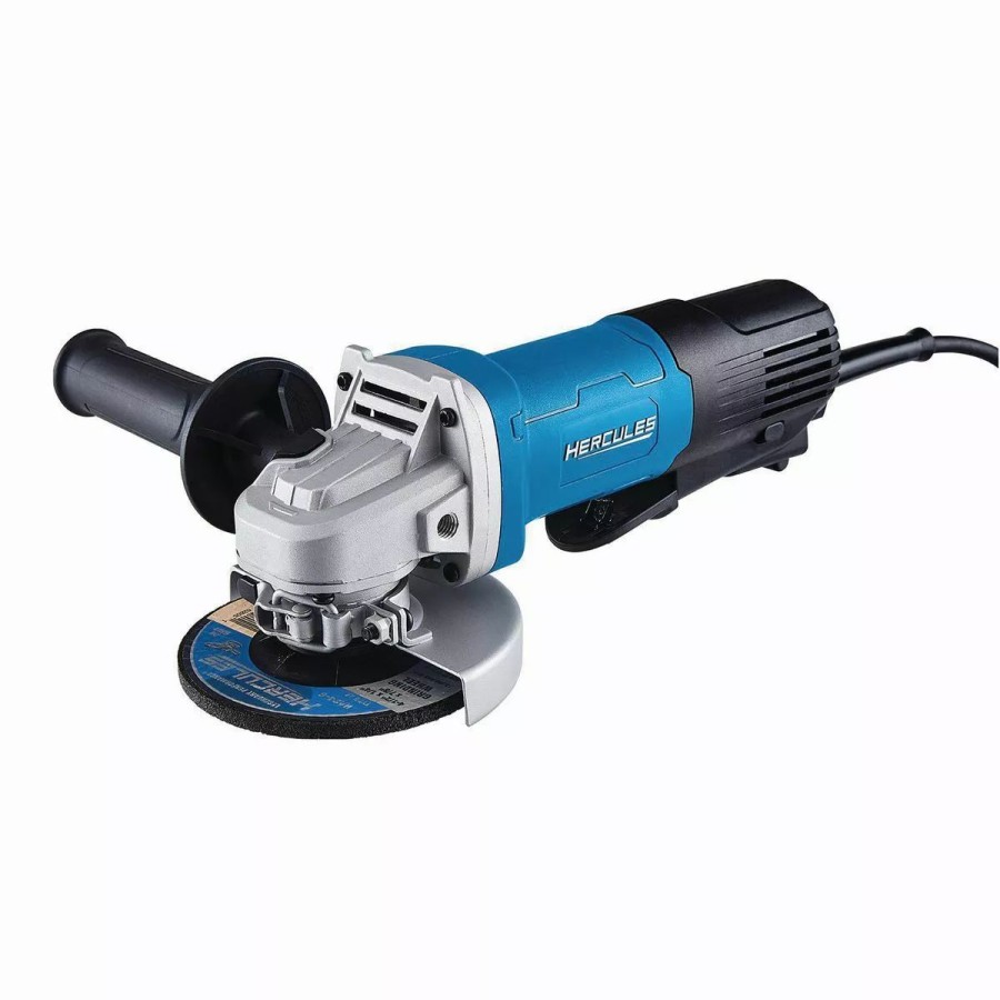 Power Tools Hercules | Hercules 11 Amp 4-1/2 In. Paddle Switch Angle Grinder