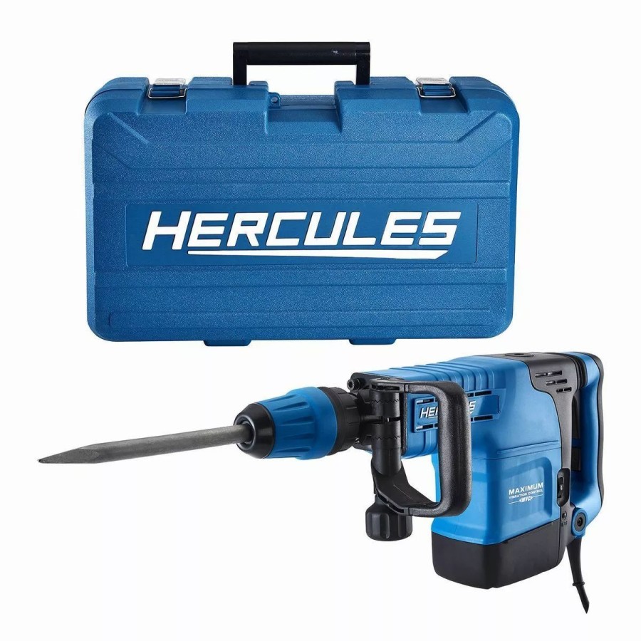 Power Tools Hercules | Hercules 14.5 Amp 23 Lb. Sds Max-Type Demolition Hammer With Maximum Vibration Control