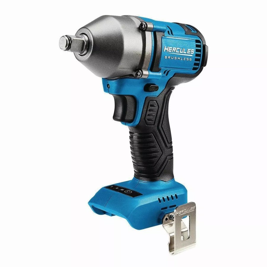 Power Tools Hercules | Hercules 20V Brushless Cordless 1/2 In. Compact 3-Speed Impact Wrench Tool Only