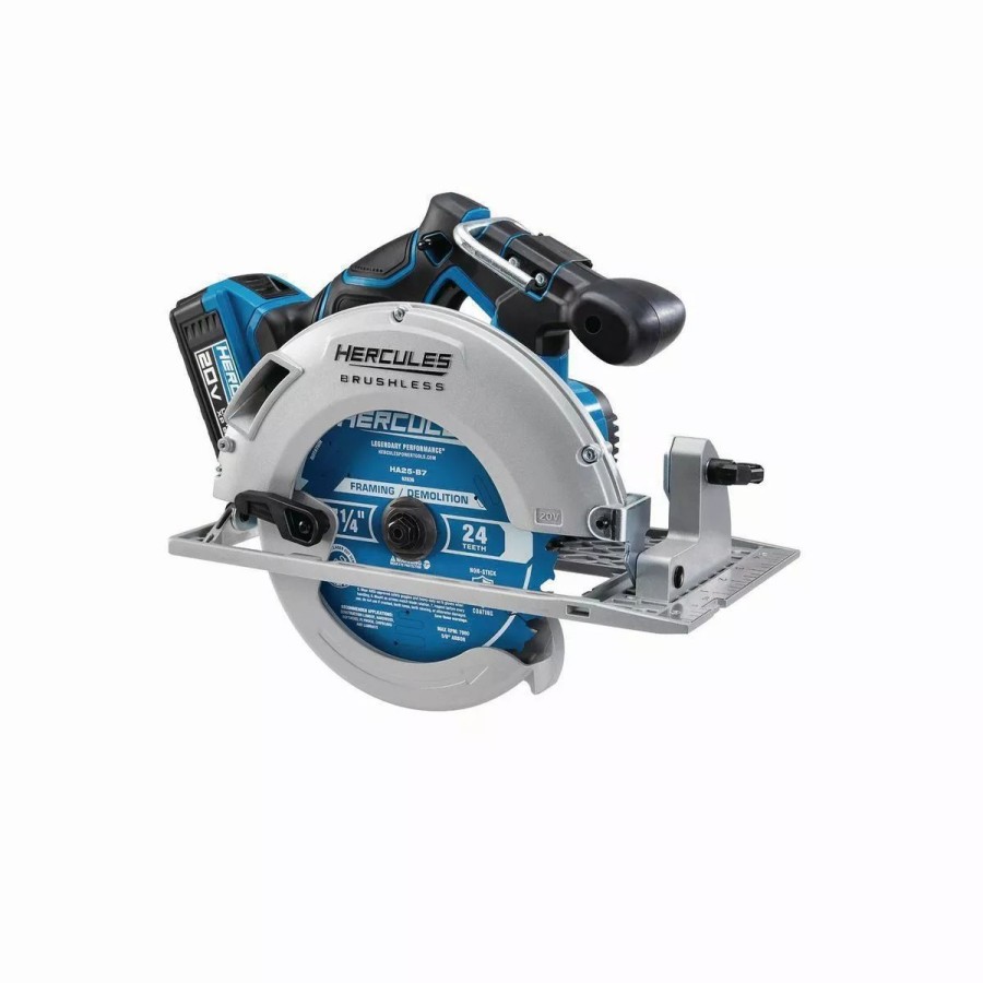 Power Tools Hercules | Hercules 20V Brushless Cordless 7-1/4 In. Circular Saw Tool Only