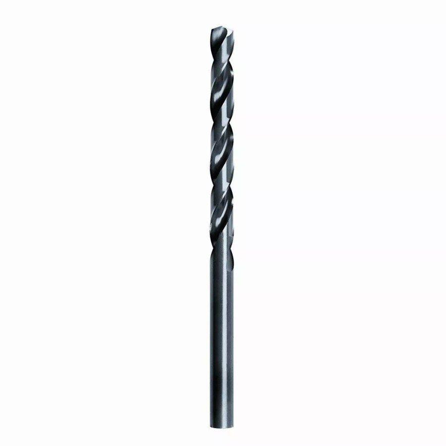 Power Tools Hercules | Hercules 3/8 In. X 6 In. Black Oxide Extended Length Drill Bit