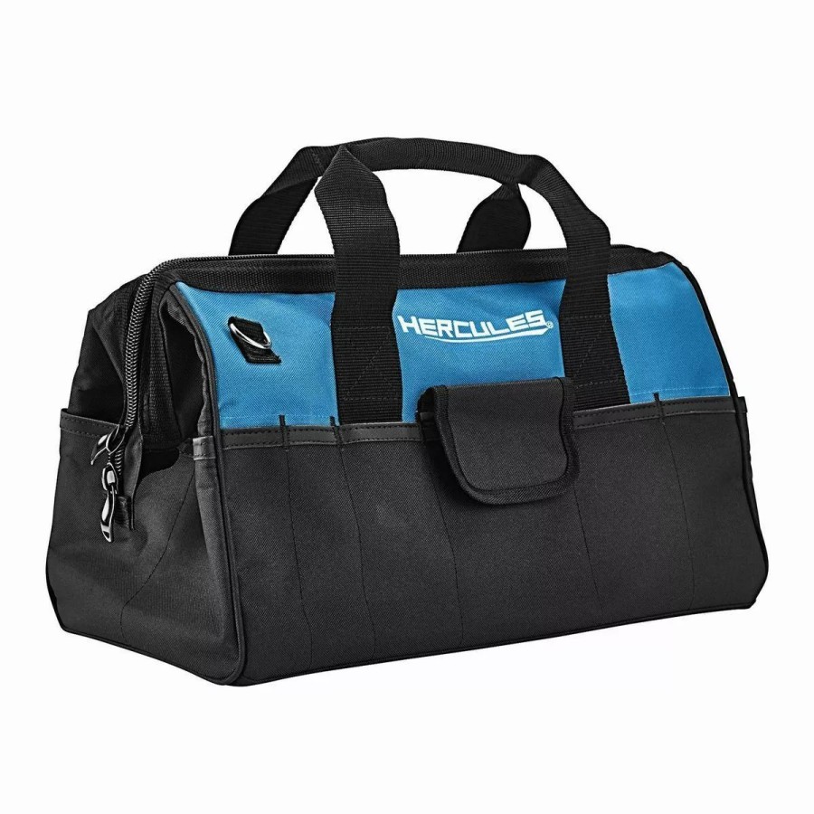 Tool Storage & Organization Hercules | Hercules 18 In. Tool Bag With 28 Pockets