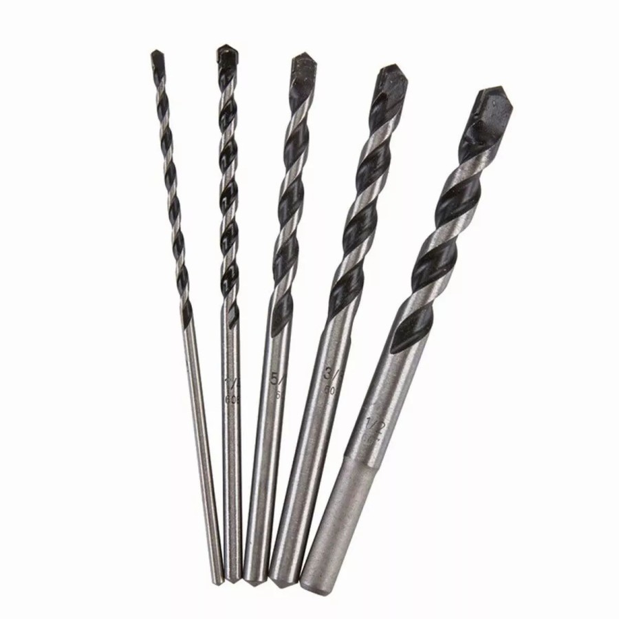 Power Tools Hercules | Hercules Masonry Drill Bit Set, 5 Pc.