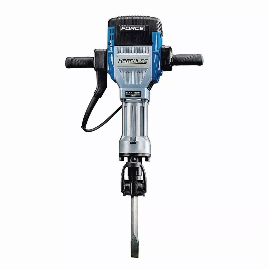 Power Tools Hercules | Hercules 15 Amp 66 Lb. 1-1/8 In. Hex Breaker Hammer With Maximum Vibration Control