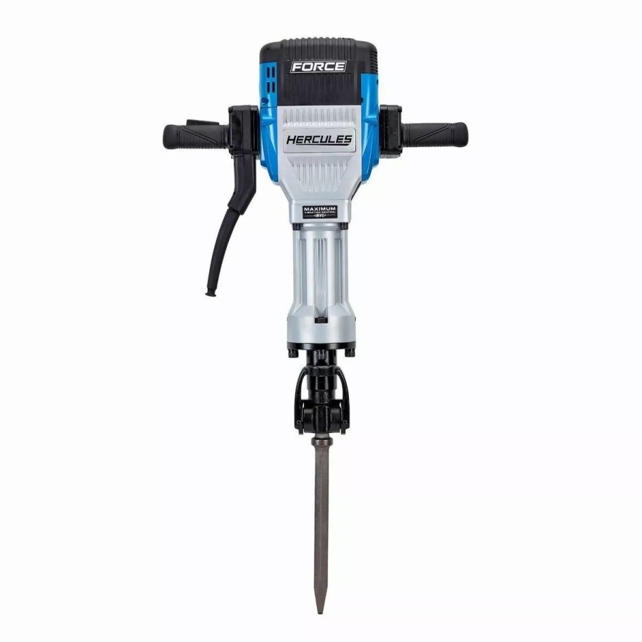 Power Tools Hercules | Hercules 15 Amp 66 Lb. 1-1/8 In. Hex Breaker Hammer With Maximum Vibration Control