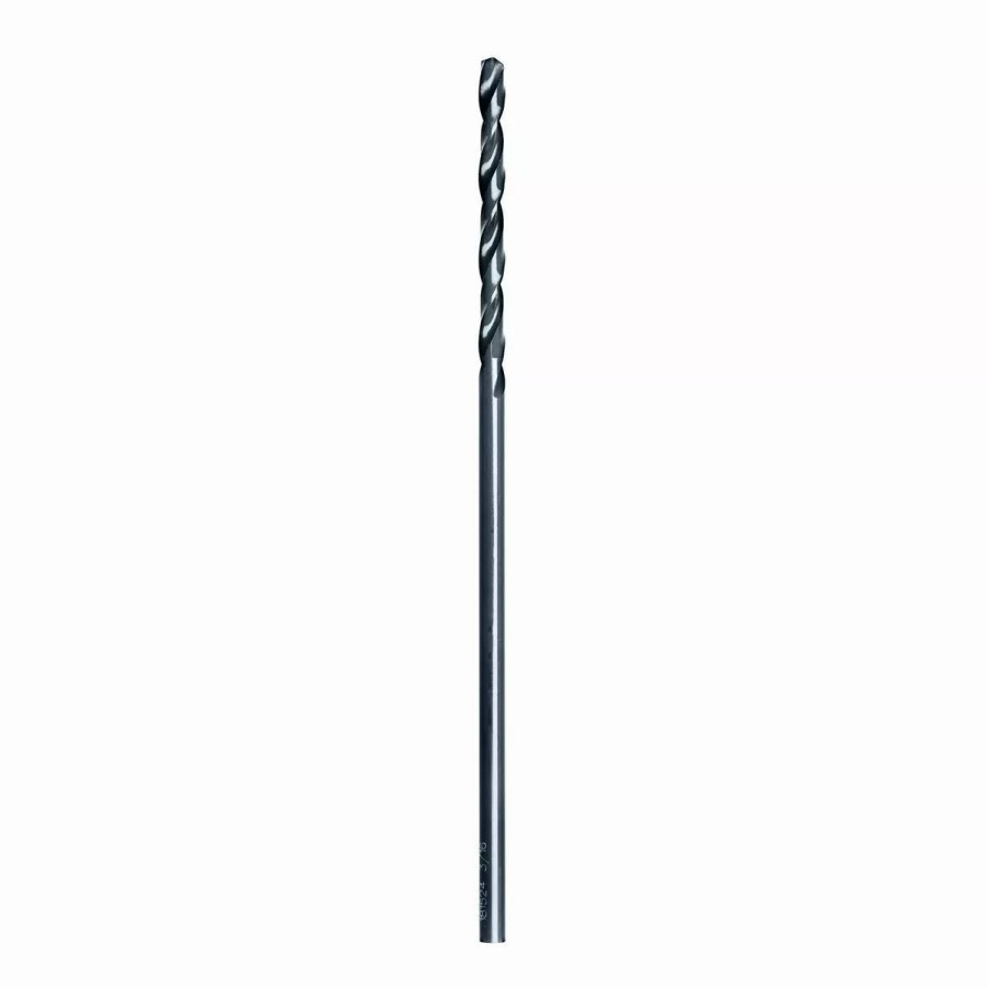 Power Tools Hercules | Hercules 3/16 In. X 6 In. Black Oxide Extended Length Drill Bit