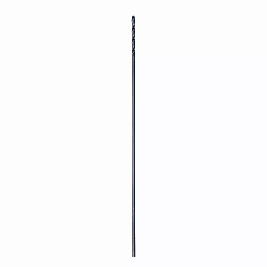 Power Tools Hercules | Hercules 3/16 In. X 12 In. Black Oxide Extended Length Drill Bit