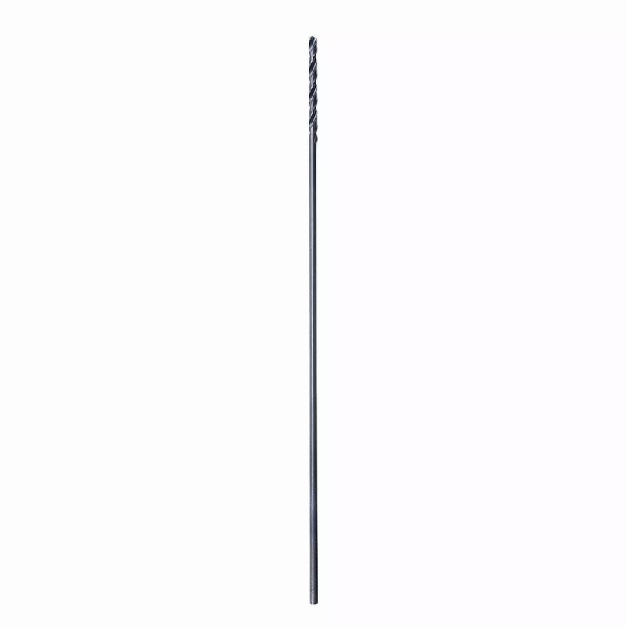 Power Tools Hercules | Hercules 3/16 In. X 12 In. Black Oxide Extended Length Drill Bit