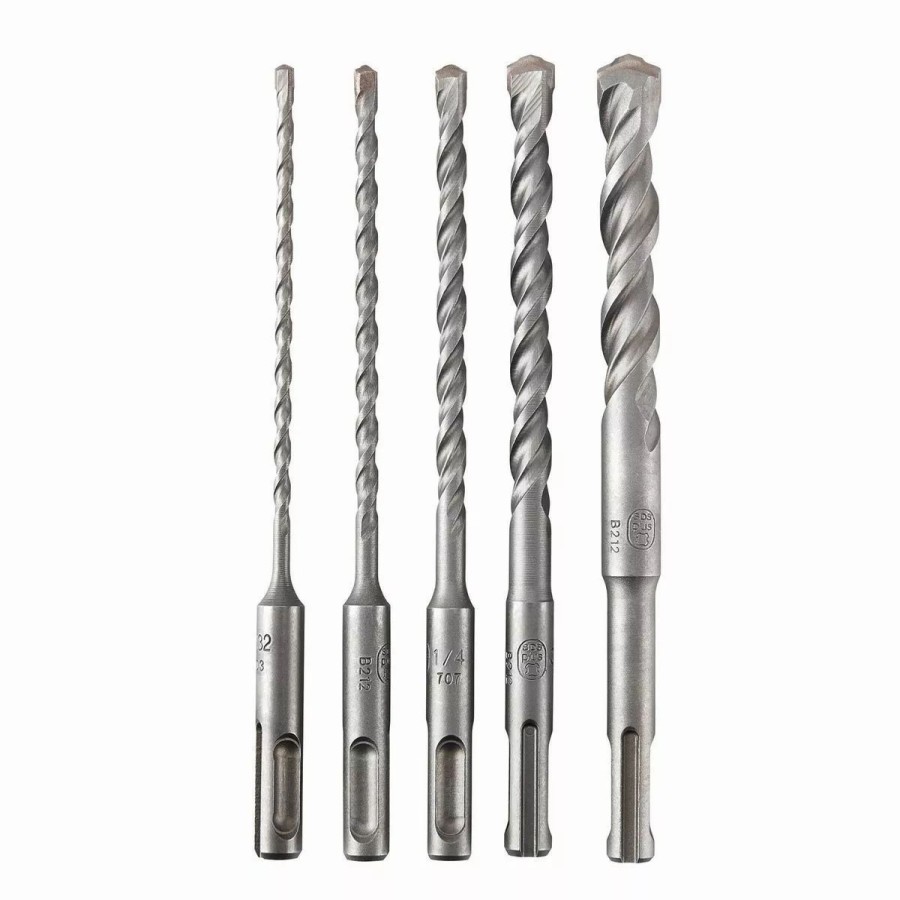 Power Tools Hercules | Hercules Sds-Plus Type Rotary Hammer Bits Set, 5 Piece