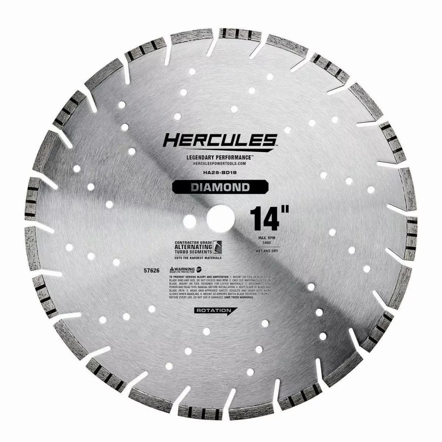 Power Tools Hercules | Hercules 14 In. All-Cut Combo Diamond Blade