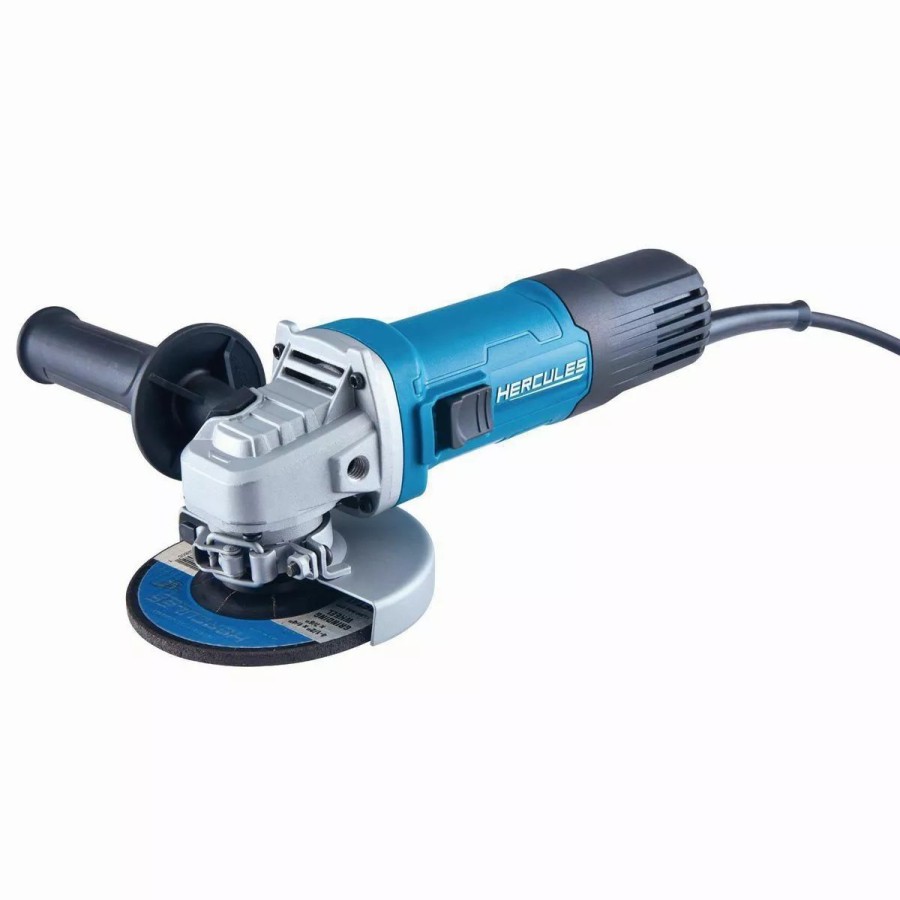 Power Tools Hercules | Hercules 7 Amp 4-1/2 In. Slide Switch Angle Grinder