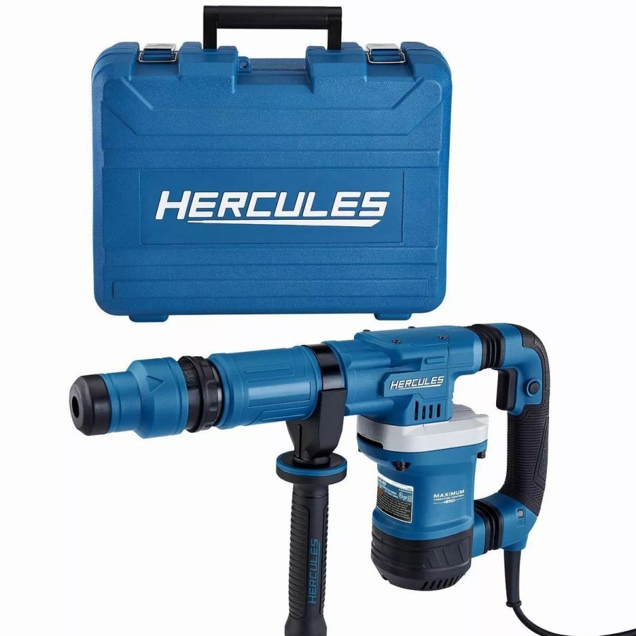 Power Tools Hercules | Hercules 10 Amp 12 Lb. Sds Max-Type Demolition Hammer With Maximum Vibration Control